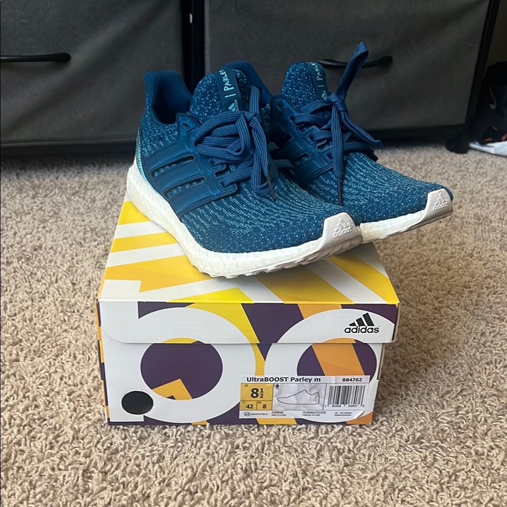 Adidas Ultraboost Parley Blue Sneakers